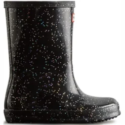 Bottes En Caoutchouc Hunter Little Kids First Classic Giant Glitter Black