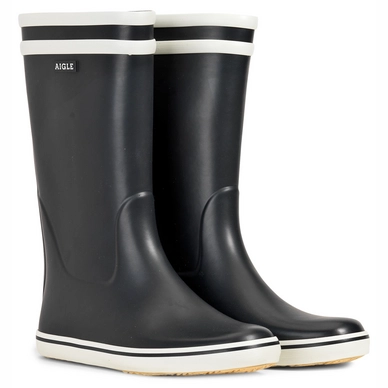 Bottes En Caoutchouc Aigle Women Malouine 2 Marine/Blanc 2 Bottes En Caoutchouc Aigle Women Malouine 2 Marine/Blanc - Image 2
