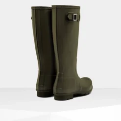Bottes De Pluie Hunter Men Original Wellington Tall Dark Olive -Promos Le Chameau Magasin MFT9000RMA DOV3