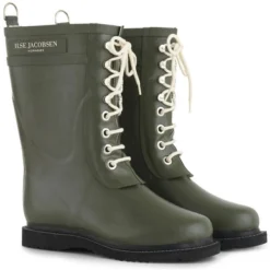 Bottes De Pluie RUB15 Vert Ilse Jacobsen -Promos Le Chameau Magasin RUB15.LS36.41