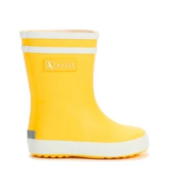 Bottes De Pluie Aigle Baby Flac Jaune