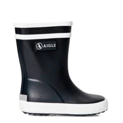Bottes En Caoutchouc Aigle Kids Baby Flac 2 Marine New