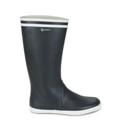 Bottes En Caoutchouc Aigle Men Goeland 2 Marine/Blanc