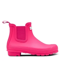 Promos Le Chameau Magasin 28 Bottes De Pluie Hunter Women Original Chelsea Bright Pink