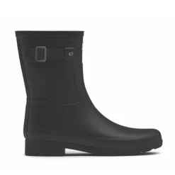 Bottes De Pluie Hunter Women Refined Short Black