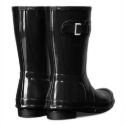 Bottes De Pluie Original Wellington Short Gloss Noir Hunter -Promos Le Chameau Magasin Regenlaars Hunter Original Wellington Short Gloss Black 2