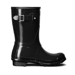 Bottes De Pluie Original Wellington Short Gloss Noir Hunter