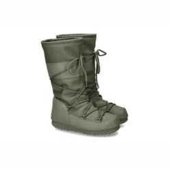 Bottes De Neige Moon Boot Women High Rubber Khaki -Promos Le Chameau Magasin moon boot high rubber khaki 264700004 1